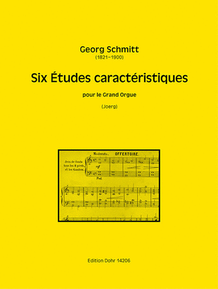 Six Études caractéristiques (aus dem Anhang der "Nouvelle Méthode élémentaire et progressive d'Orgue et d'Harmonium")