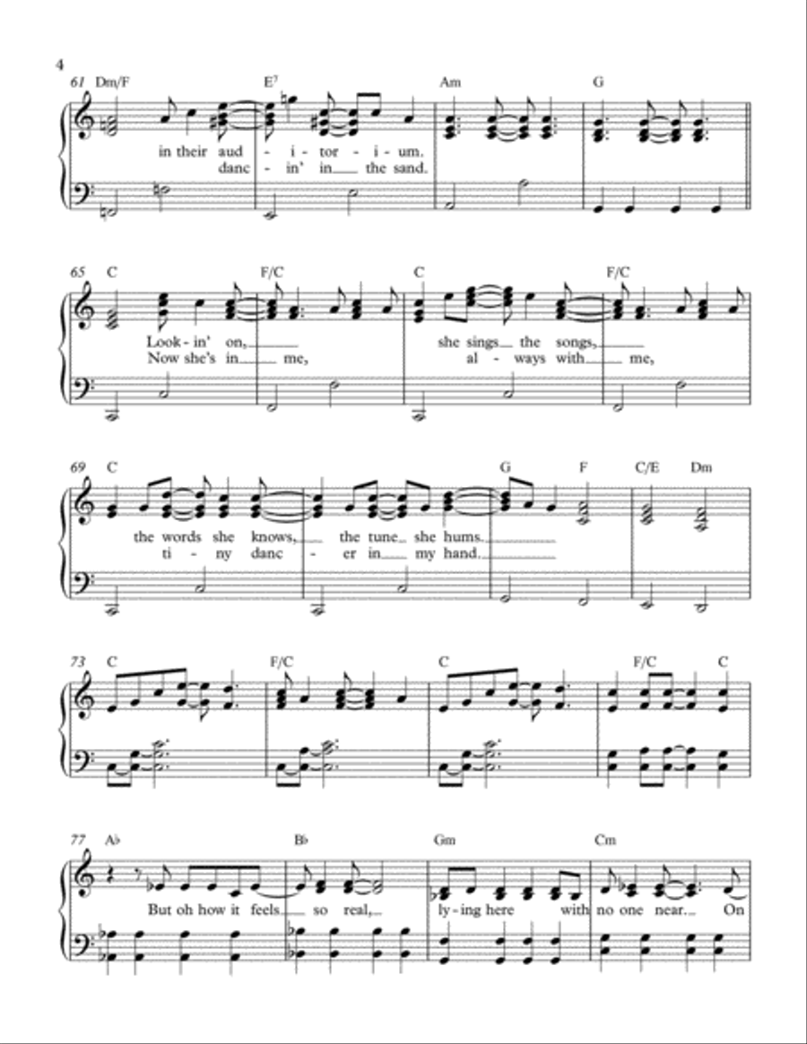 Tiny Dancer Voice scores gallery preview page 4