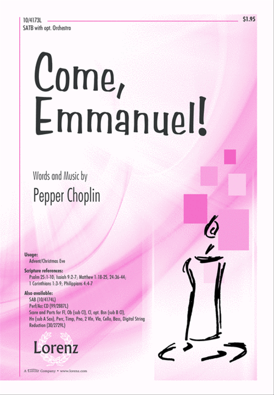 Come, Emmanuel! 4-Part scores gallery preview page 2