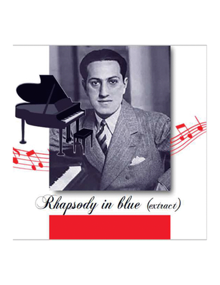 Book cover for Rhapsody in blue