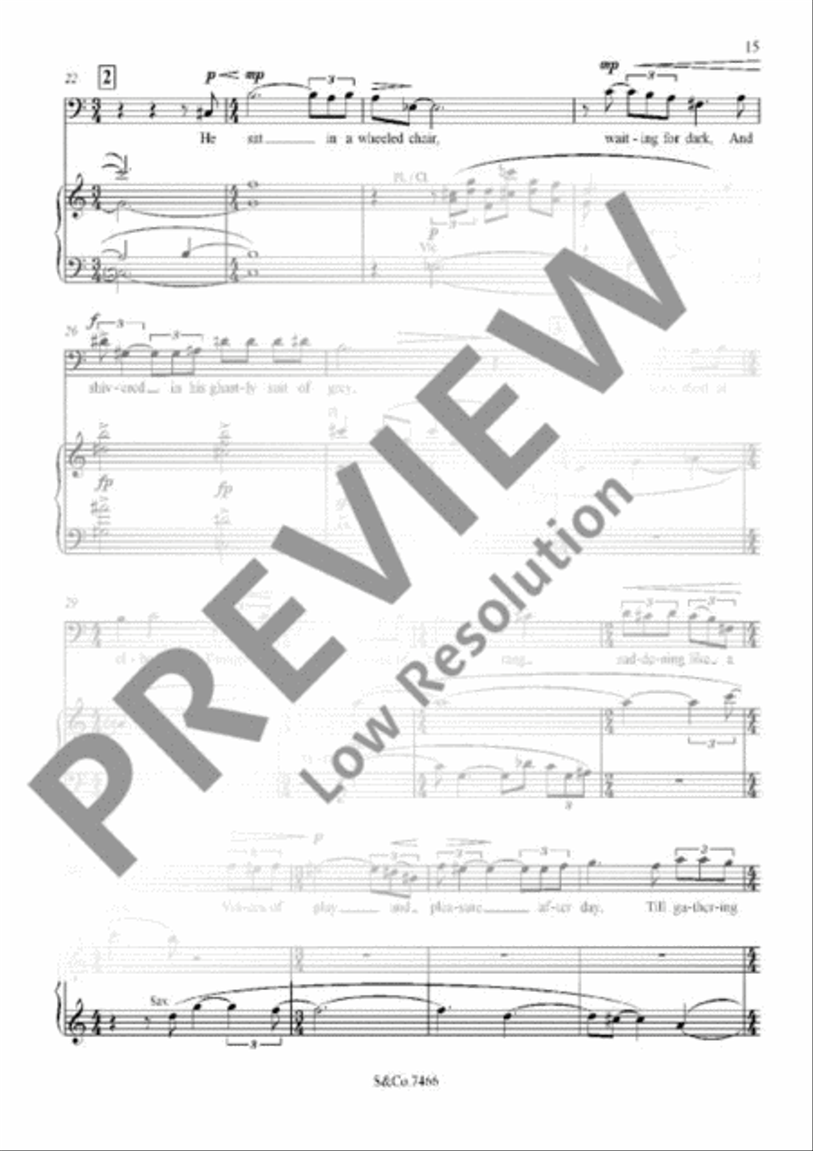 The Torn Fields Bassoon scores gallery preview page 19