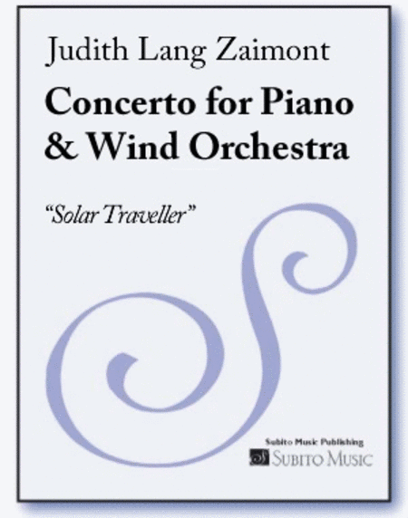 Concerto for Piano and Wind Orchestra Solar Traveller