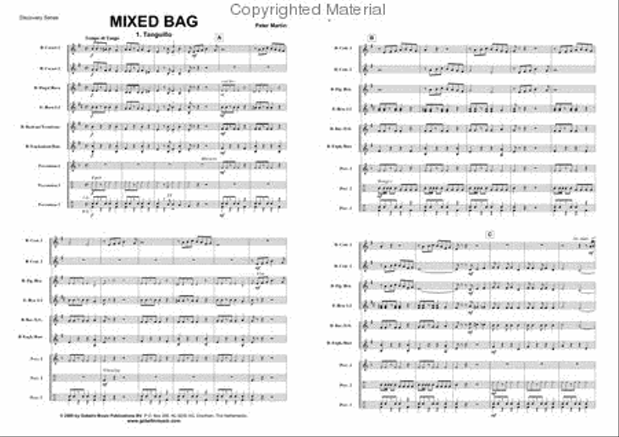 Mixed Bag Brass Band scores gallery preview page 2