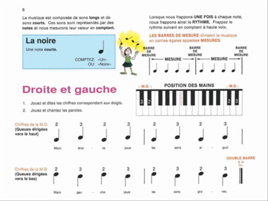 Alfred's Basic Piano Course Lesson Book, Level 1A Piano Method scores gallery preview page 2