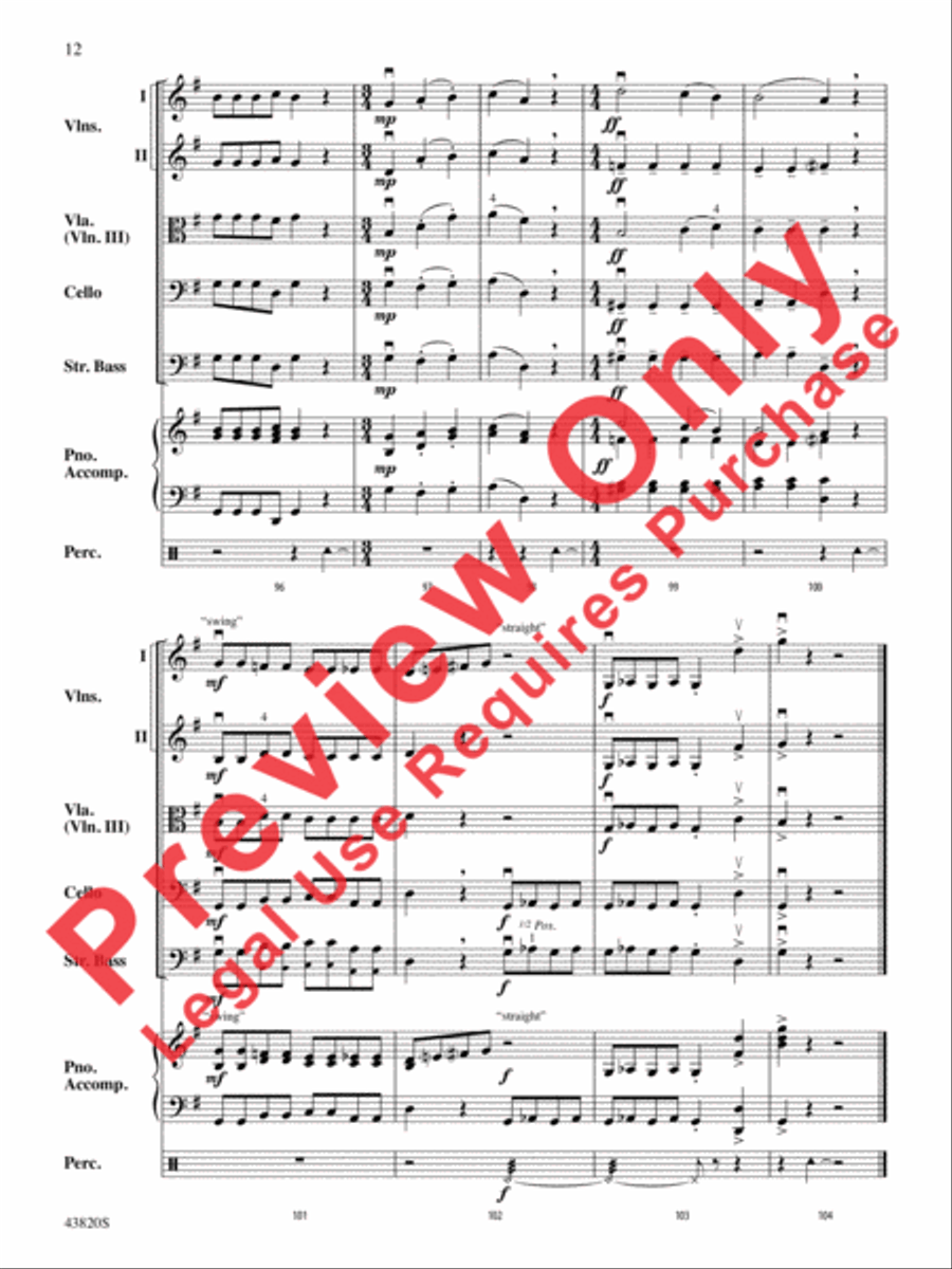 Time Machine String Orchestra scores gallery preview page 13