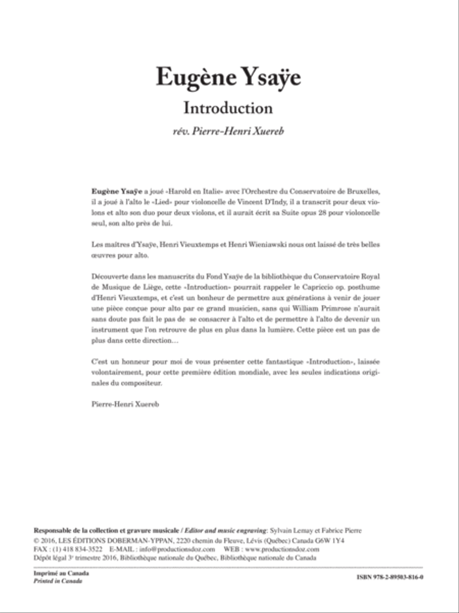 Introduction Viola Solo scores gallery preview page 1