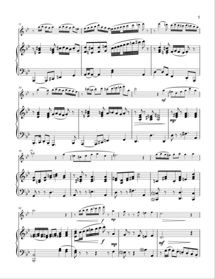 Tuscaloosa Tango for Flute & Piano image number null