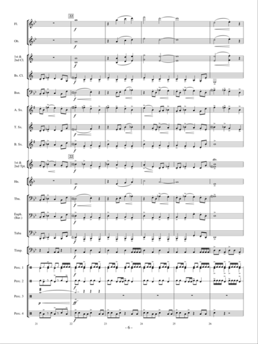 Primeval Stormfront Concert Band scores gallery preview page 5