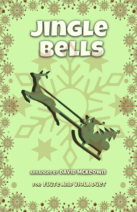 Jingle Bells, Jazz Style, for Flute and Viola Duet