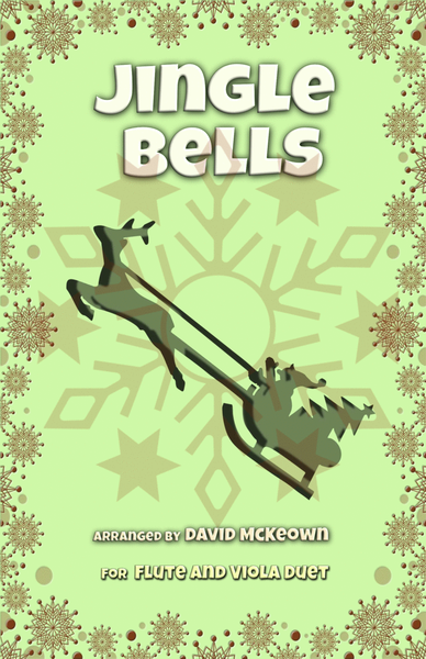 Jingle Bells, Jazz Style, for Flute and Viola Duet