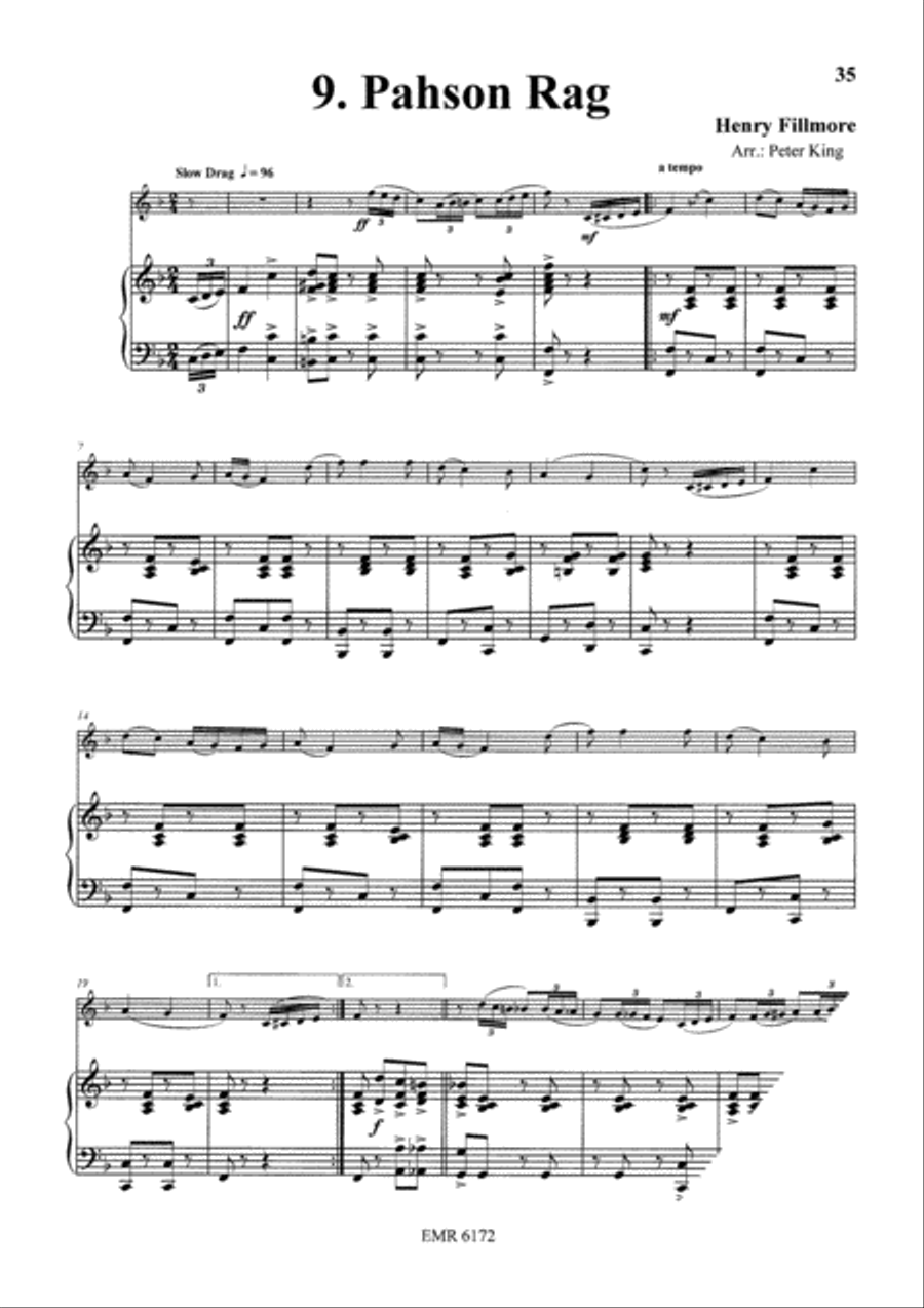 15 Rags 15 Rags Trumpet Solo scores gallery preview page 11