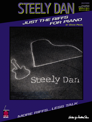 Book cover for Steely Dan – Just the Riffs for Piano