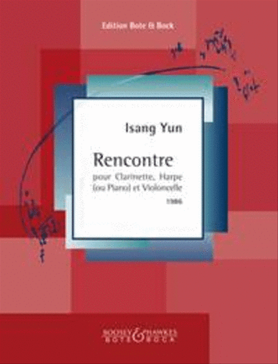 Rencontre Clarinet scores gallery preview page 1