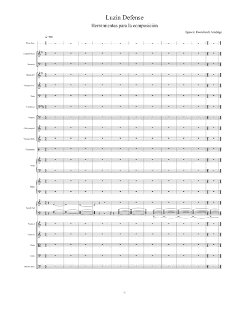 Luzhin Defense Chamber Orchestra scores gallery preview page 2