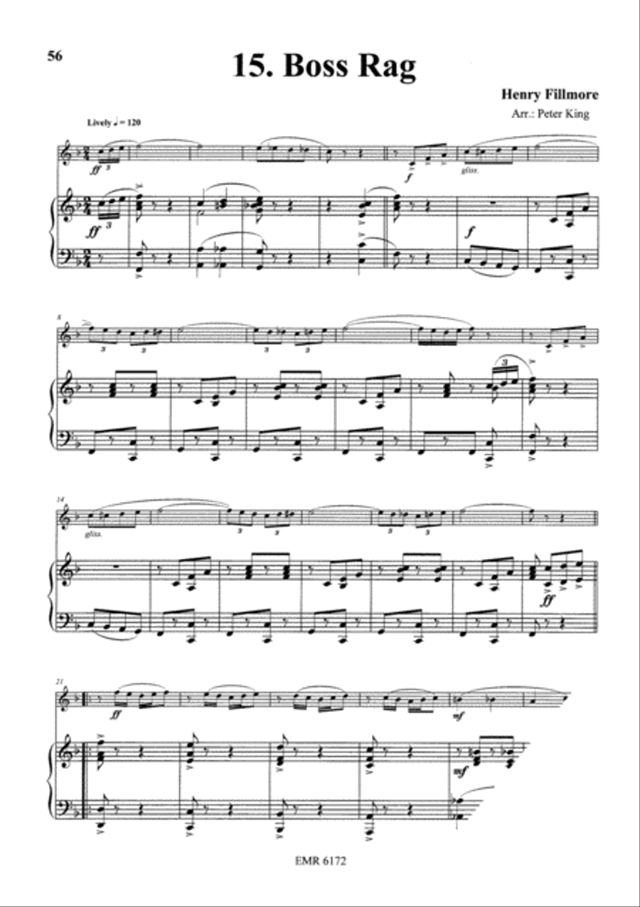 15 Rags Trumpet Solo scores gallery preview page 17