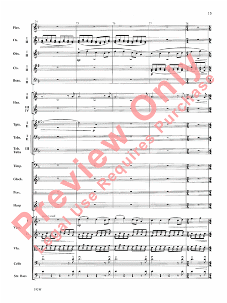 Camp Meeting Camp Meeting Full Orchestra scores gallery preview page 16