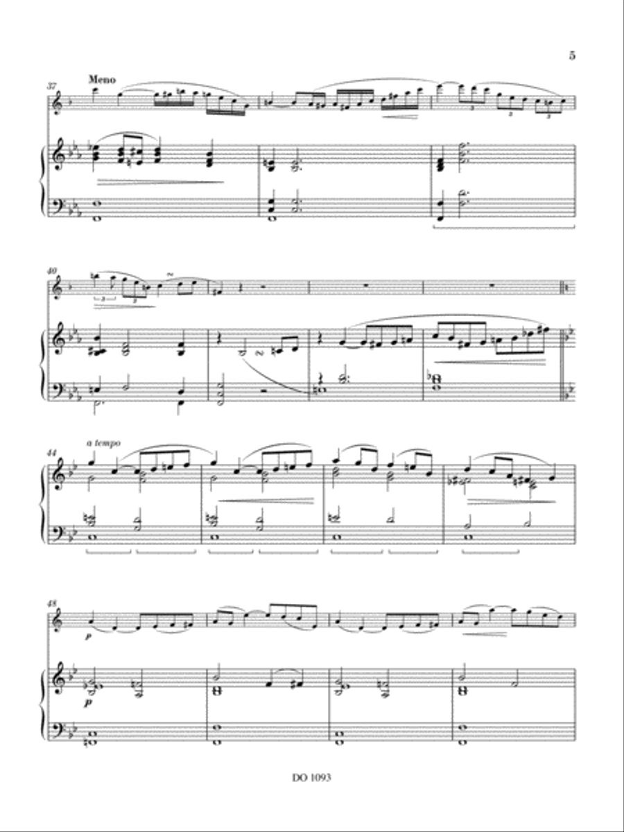 Concertstück Clarinet Solo scores gallery preview page 5