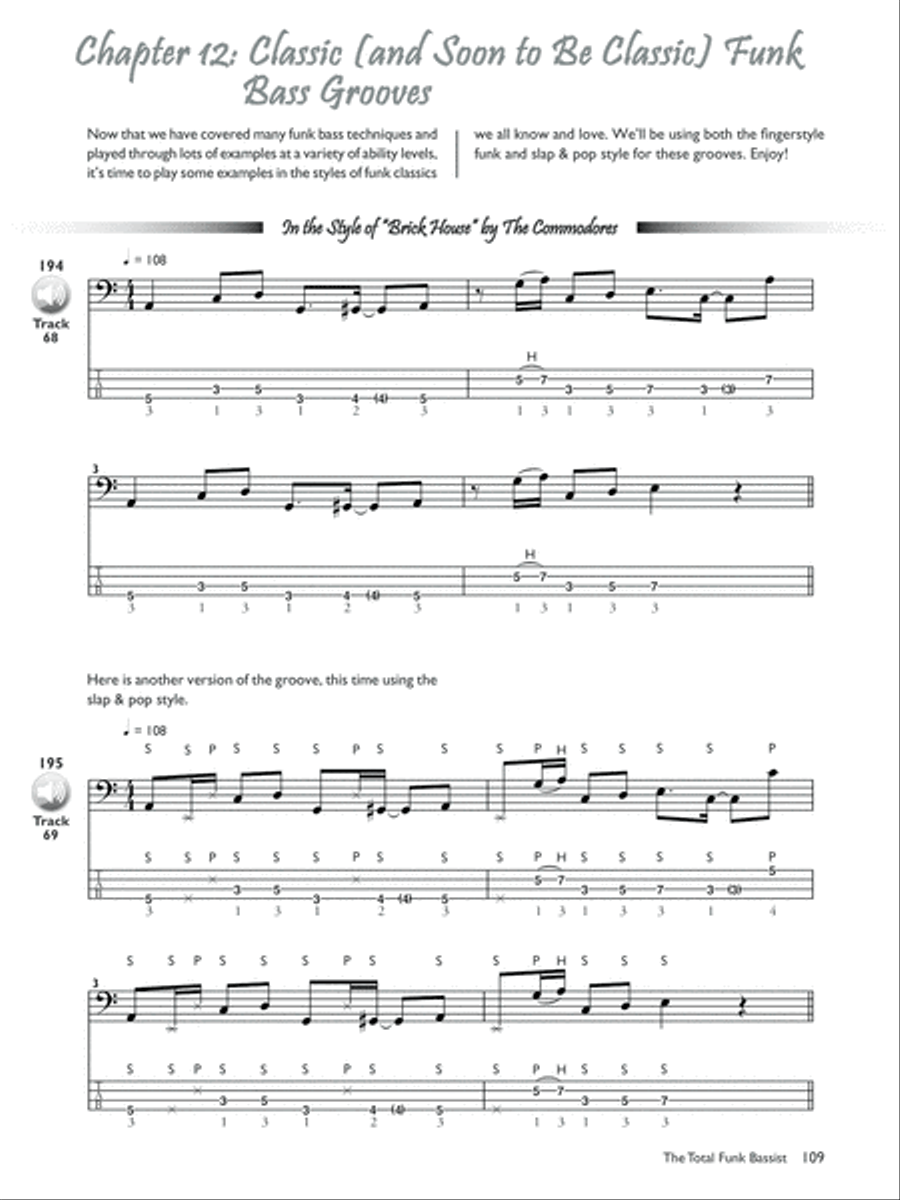 The Total Funk Bassist Bass Guitar scores gallery preview page 5