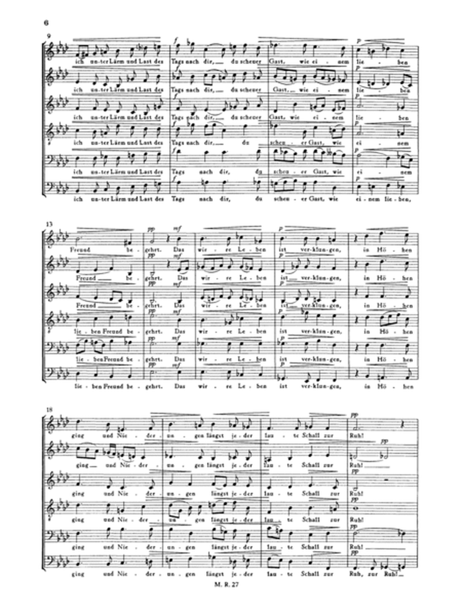 3 Choruses Op. 39