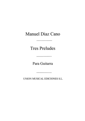 Book cover for Tres Preludios