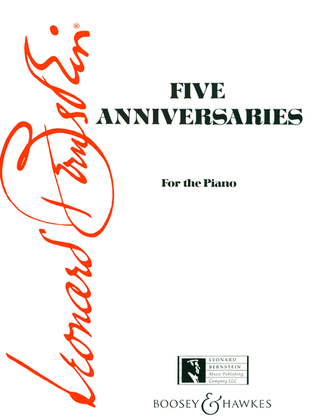 Book cover for Five Anniversaries (1964)