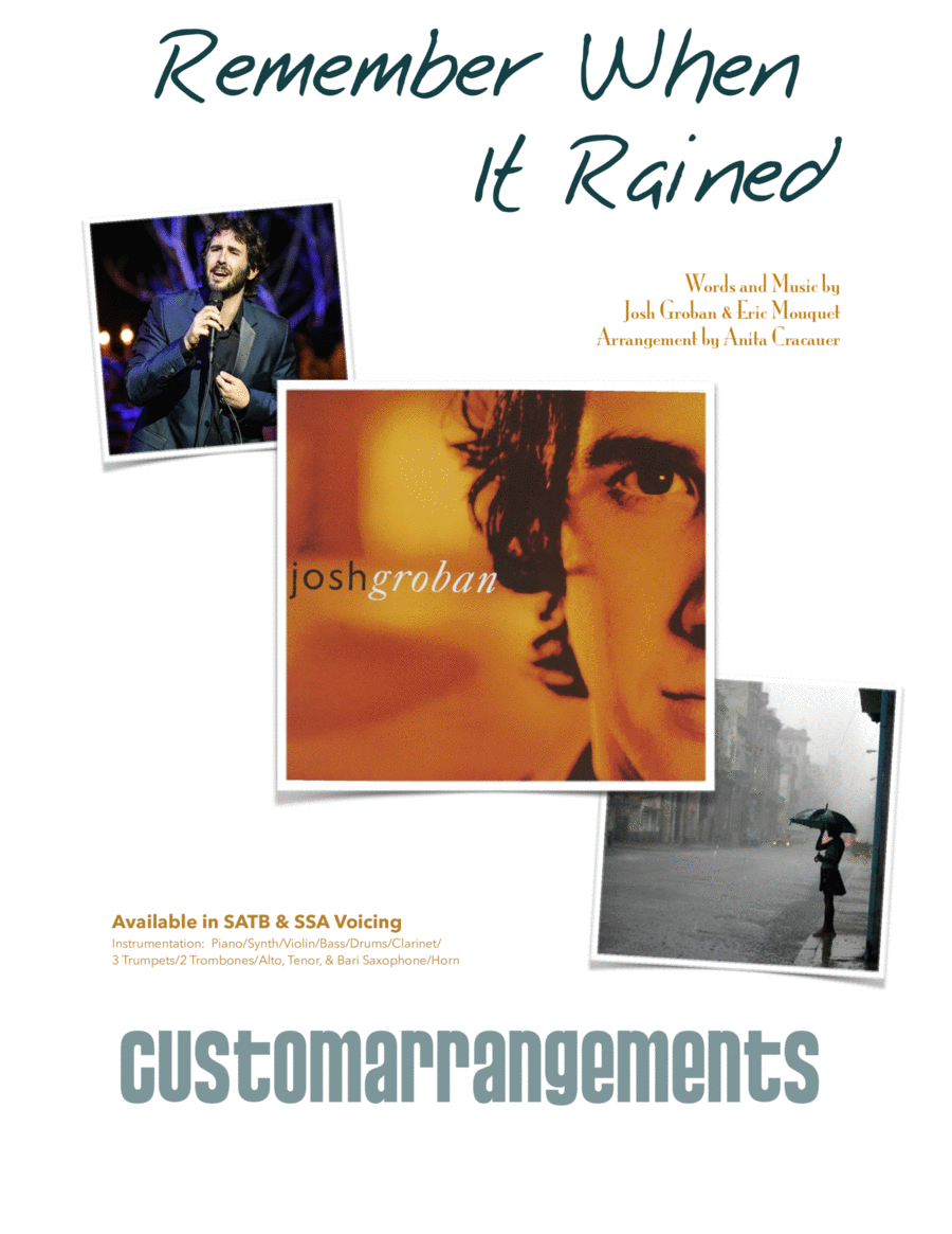 Remember When It Rained Large Ensemble scores gallery preview page 1