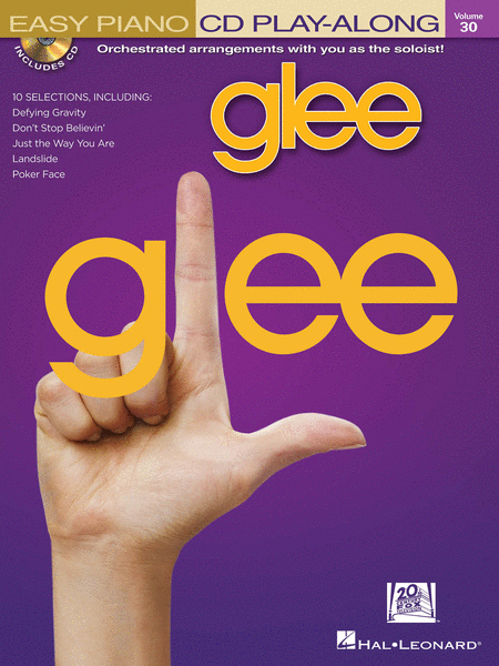 Glee (Easy Piano CD Play-Along Volume 30)