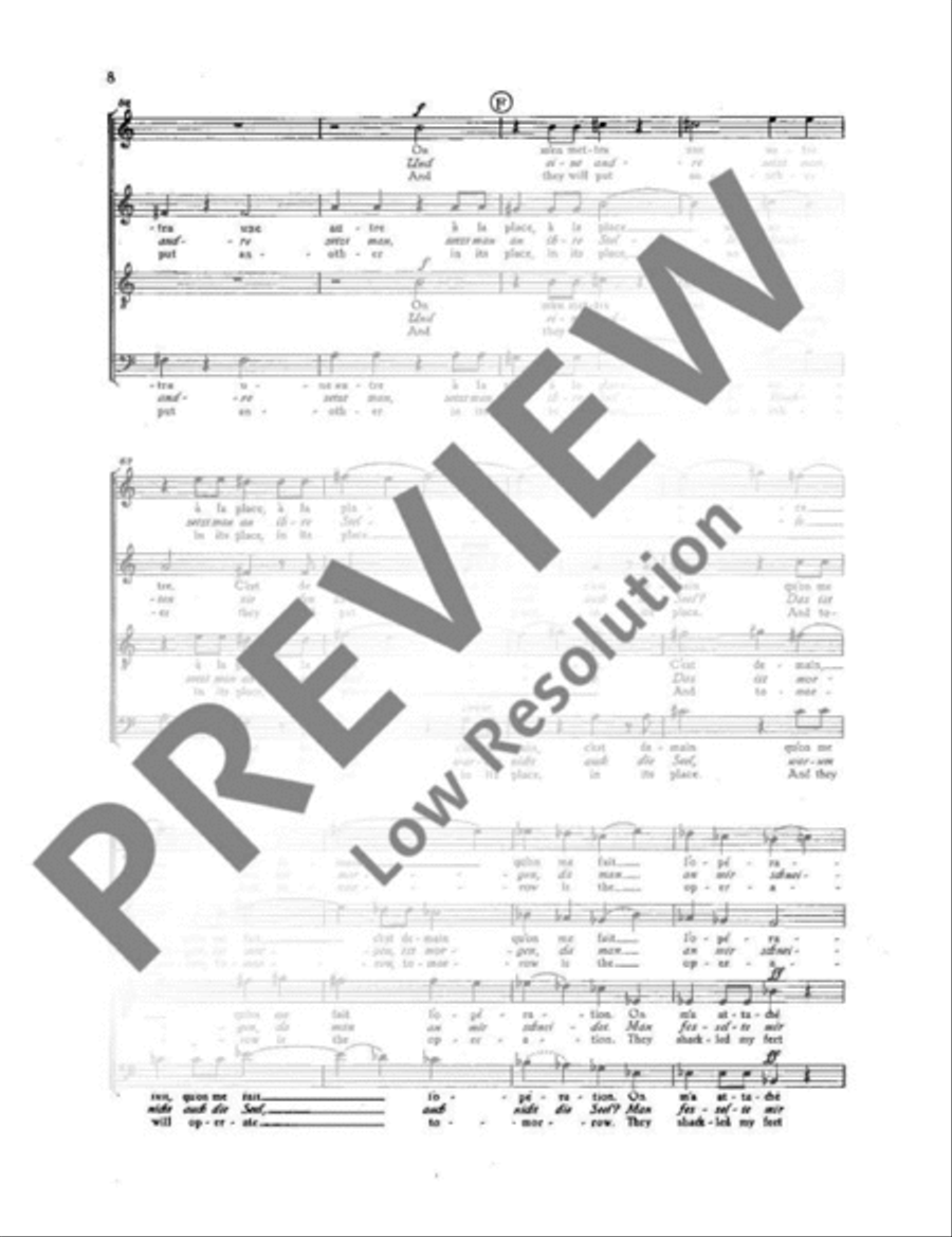Ite, angeli Veloces 4-Part scores gallery preview page 9