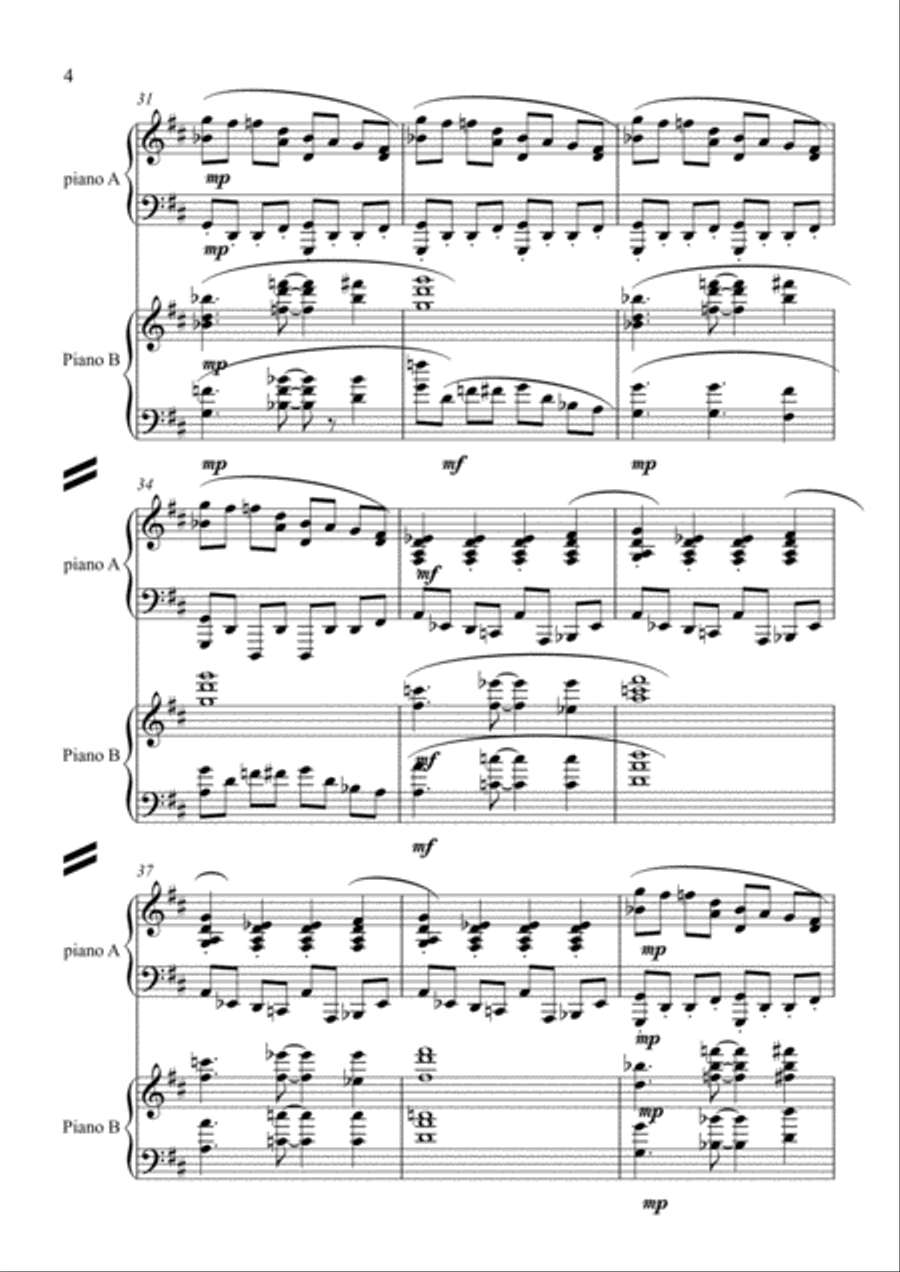 Thalys Thalys Piano scores gallery preview page 4