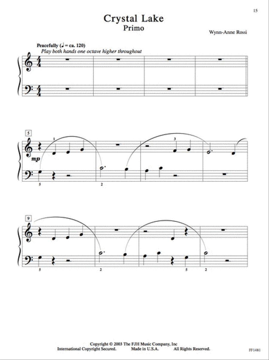 Spotlight on Duets, Book 1 Easy Piano scores gallery preview page 2