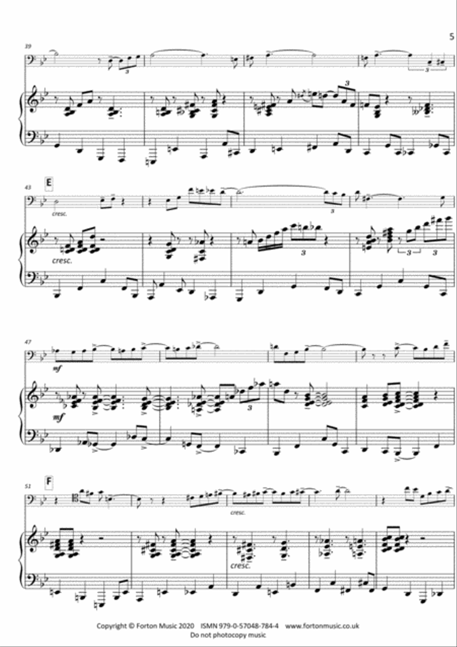 Ballade Score and Part scores gallery preview page 5