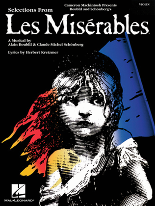 Book cover for Selections From Les Miserables - Violin