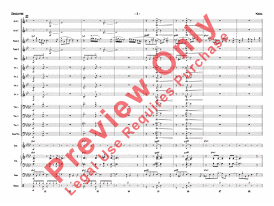 Naima Jazz Ensemble scores gallery preview page 35