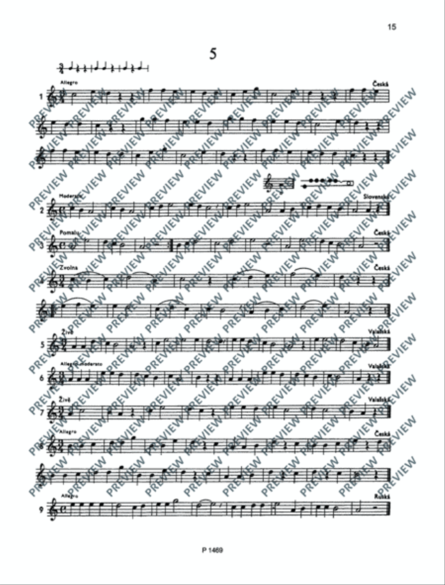 School for Treble Recorder Alto Recorder scores gallery preview page 16