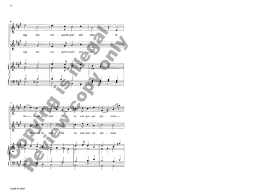 Hope of the World Hope of the World 4-Part scores gallery preview page 10