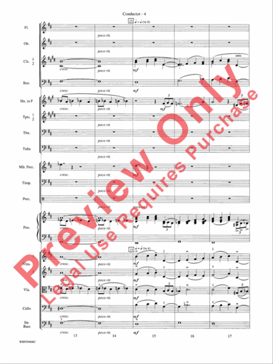 Rhapsody In Blue Full Orchestra scores gallery preview page 7