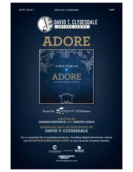 Adore (Accompaniment CD) image number null