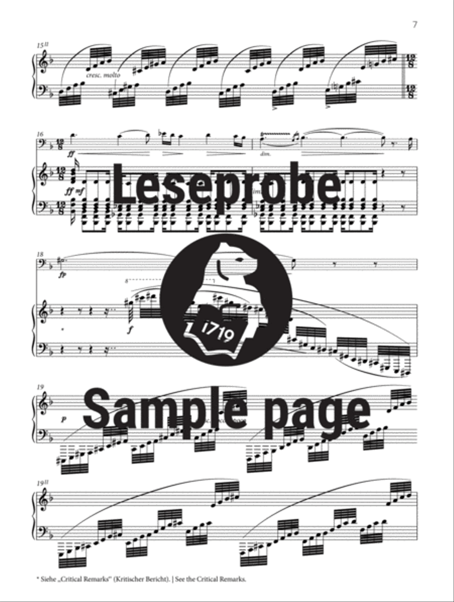 Malinconia Op. 20 Piano Accompaniment scores gallery preview page 4