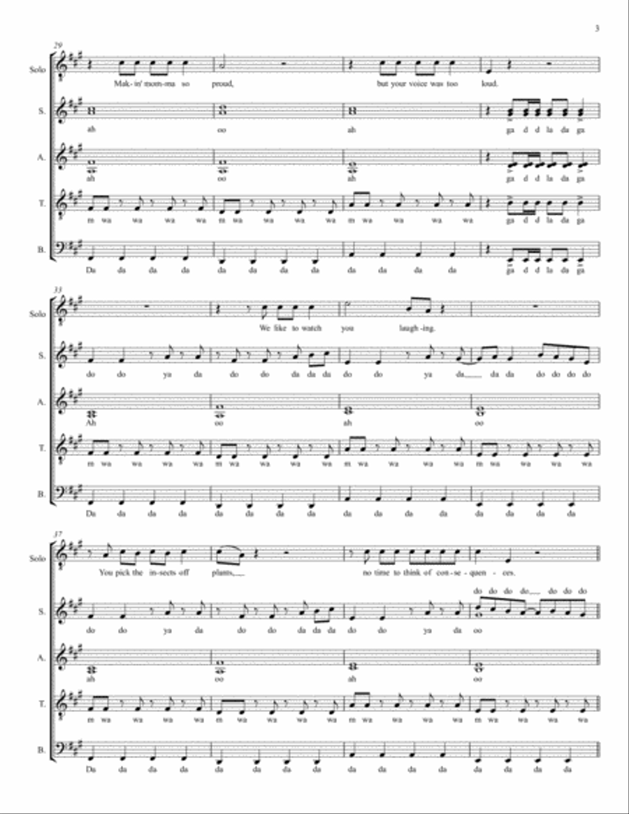 Kids 4-Part scores gallery preview page 3