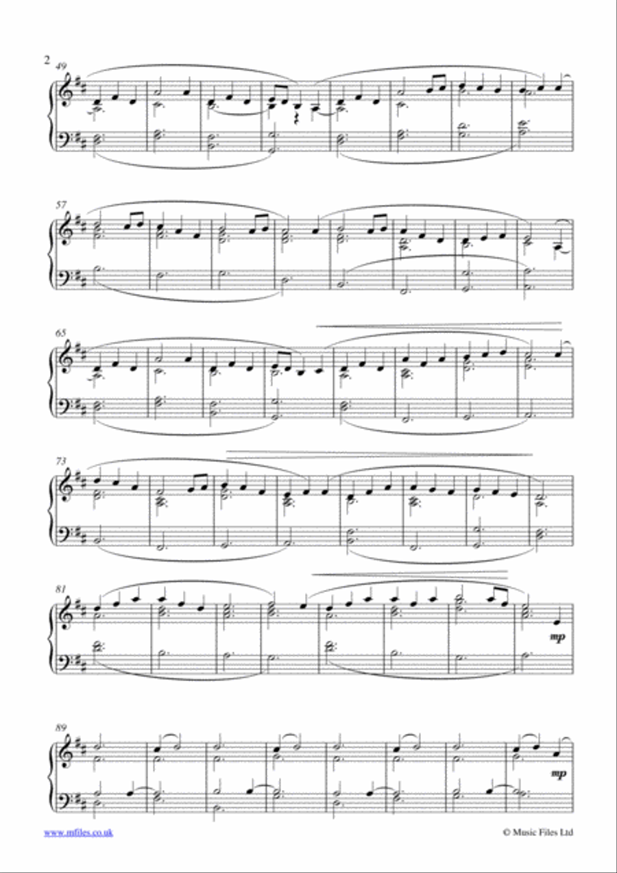 Celtic Romance (extended version) for Piano Piano Solo scores gallery preview page 2