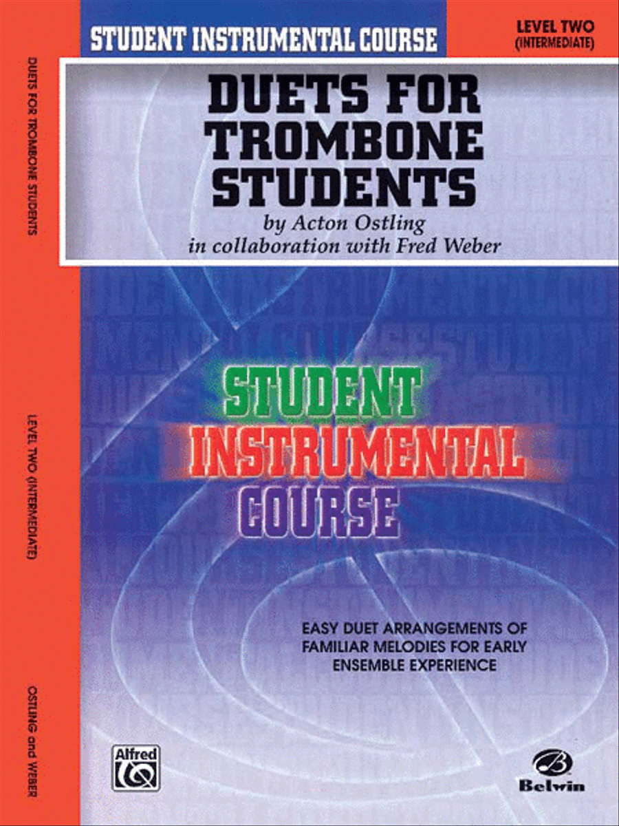 Student Instrumental Course Duets for Trombone Students Trombone Duet scores gallery preview page 1
