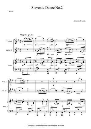 Slavonic Dance No. 2 in E minor op. 72