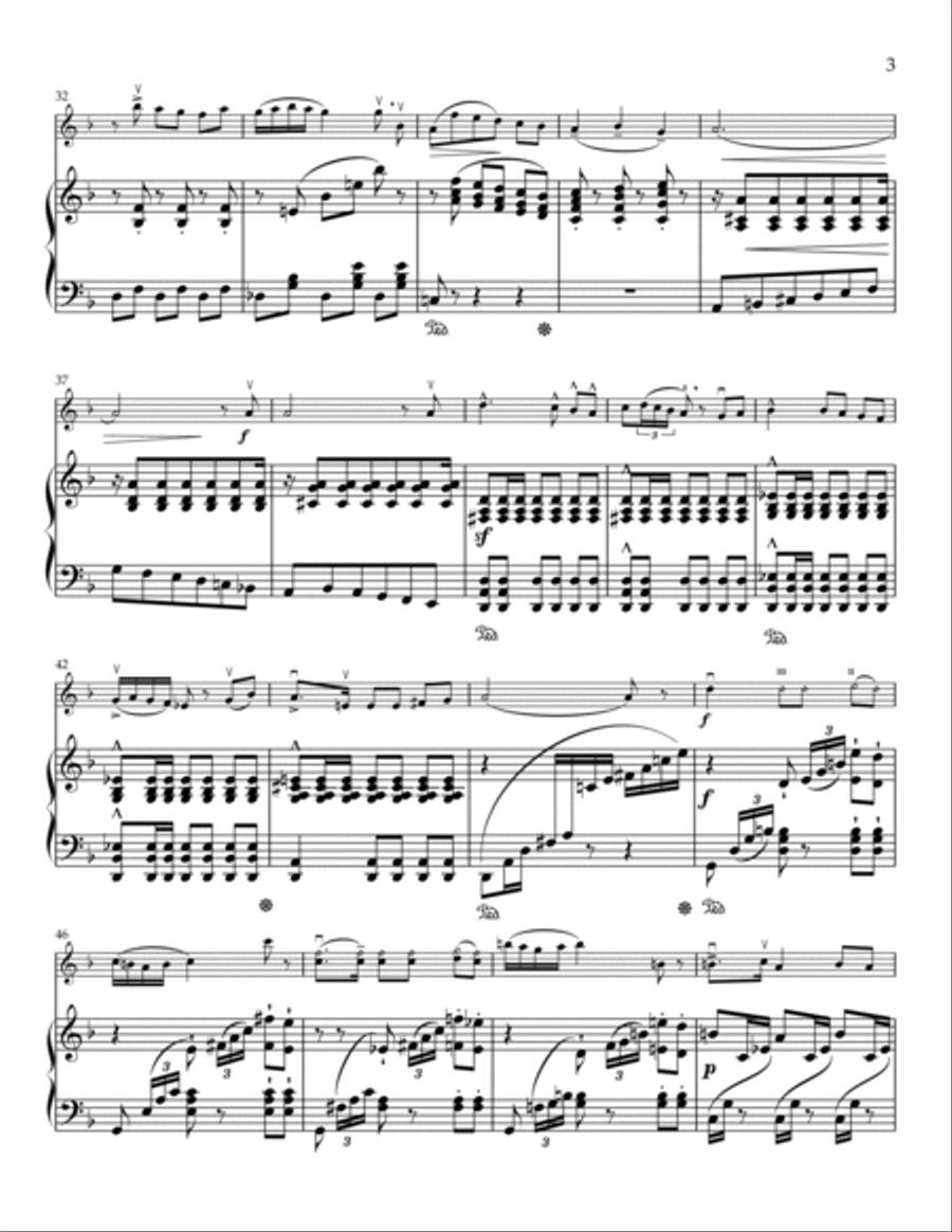 Madrid for Violin and Piano Chamber Music scores gallery preview page 3