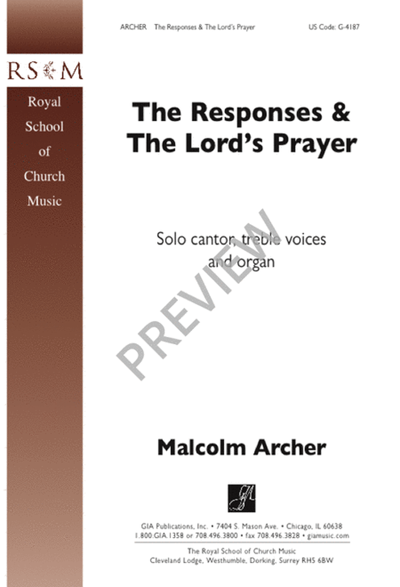 The Responses and The Lord's Prayer
