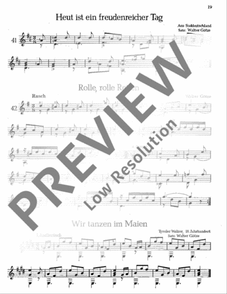 Guitar Playing for Beginners Easy Guitar scores gallery preview page 20