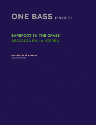 Book cover for Barefoot in the grass (from Forest Frequencies II)