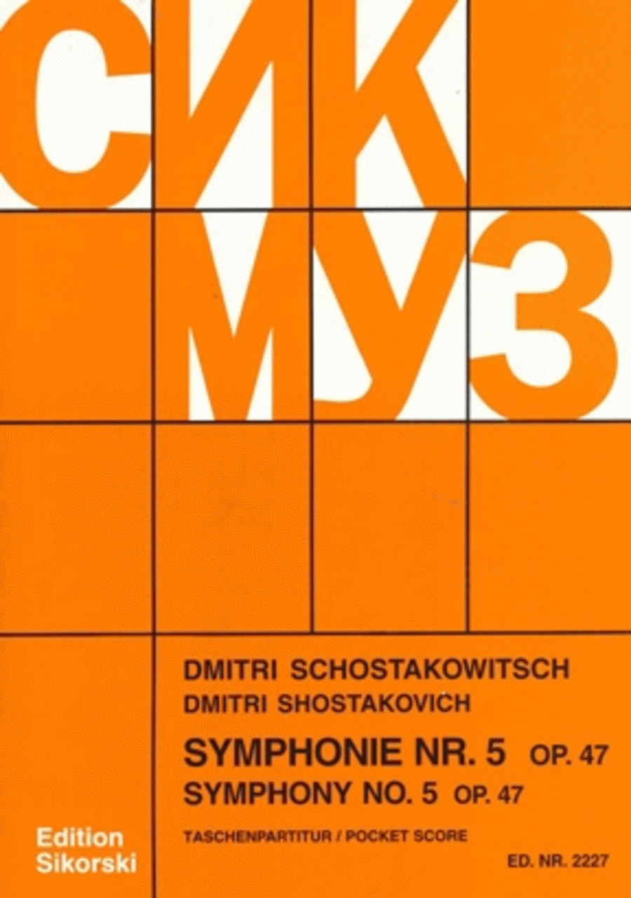 Symphony No. 5, Op. 47