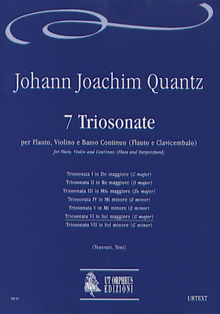 7 Triosonatas for Flute, Violin and Continuo (Flute and Harpsichord)