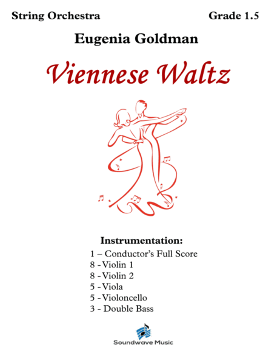 Viennese Waltz String Orchestra scores gallery preview page 1