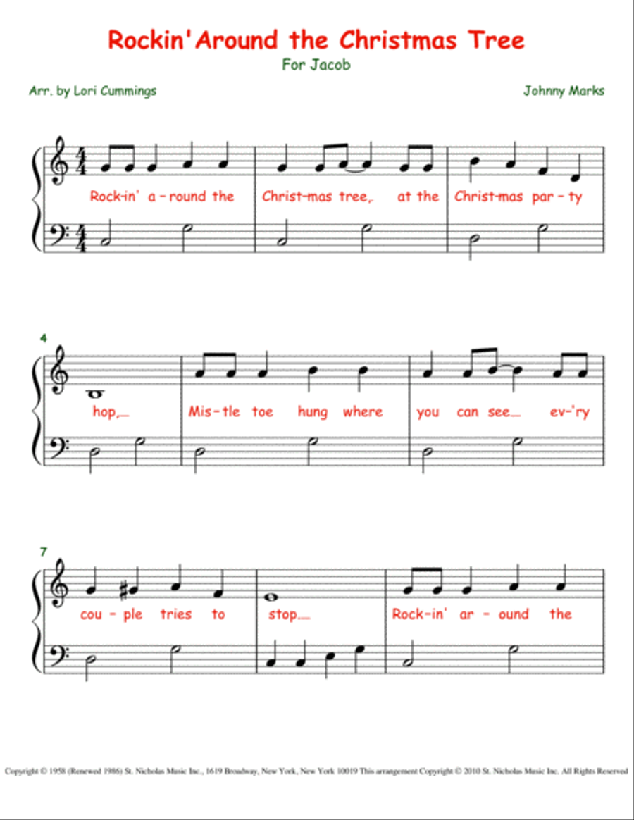 Rockin' Around The Christmas Tree Rockin' Around The Christmas Tree Piano Method scores gallery preview page 2